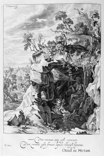 The Nymph Echo Changed into Sound by Michel de Marolles