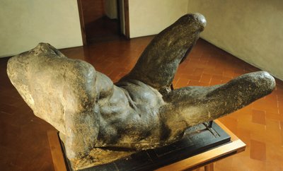 Model for the Personification of River for the New Sacristy of San Lorenzo by Michelangelo Buonarroti
