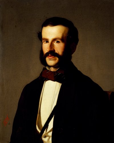Portrait of man (by Michel Angelo Pittatore) by Michelangelo Buonarroti