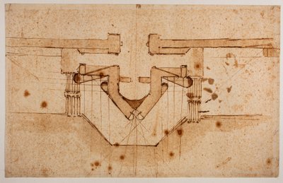 Fortification Plan by Michelangelo Buonarroti