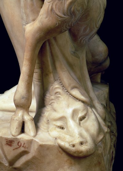 The Drunkenness of Bacchus, detail of a panther