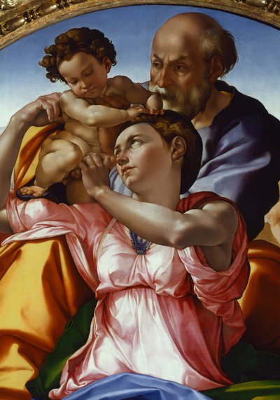 The Holy Family by Michelangelo Buonarroti