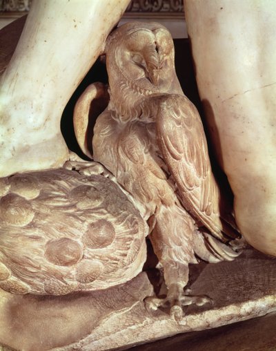 The Tomb of Giuliano de Medici (detail) by Michelangelo Buonarroti