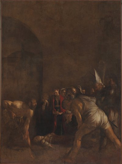 Burial of Saint Lucy by Michelangelo Caravaggio