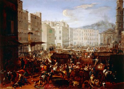 Masaniello Revolt, July 7 by Michelangelo Cerquozzi
