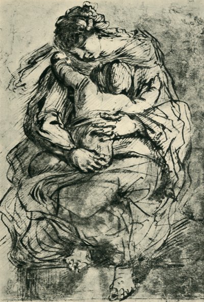 Madonna and Child by Michelangelo Merisi Caravaggio