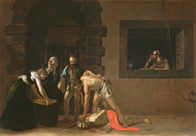 The Decapitation of St. John the Baptist, 1608 by Michelangelo Merisi Caravaggio