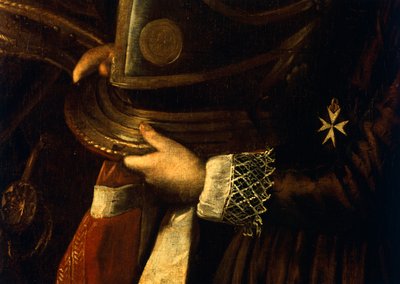 Portrait of Alof de Wignacourt with His Page (detail) by Michelangelo Merisi da Caravaggio