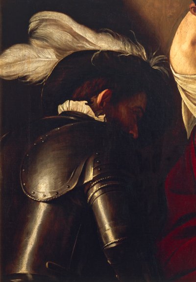 Man in Armor (detail) by Michelangelo Merisi da Caravaggio