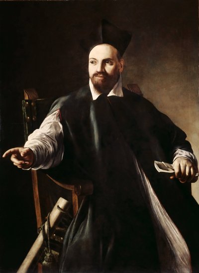 Portrait of Maffeo Barberini by Michelangelo Merisi da Caravaggio