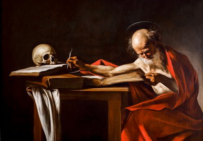 Saint Girolamo by Michelangelo Merisi da Caravaggio