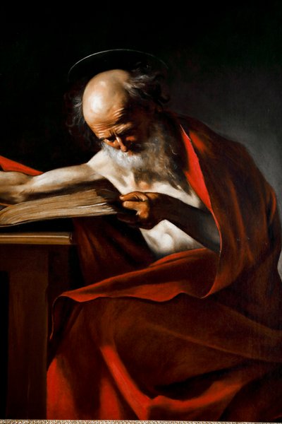 Saint Girolamo by Michelangelo Merisi da Caravaggio