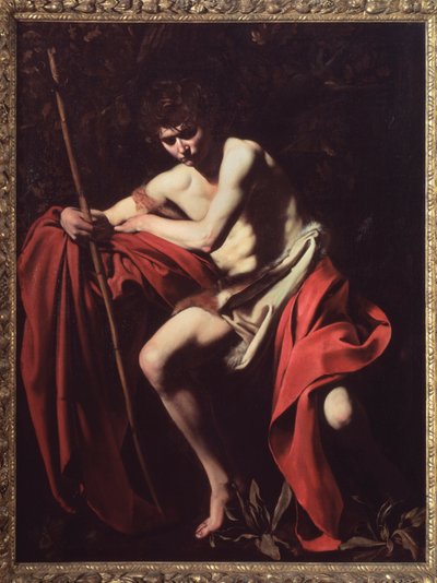 Saint John Baptist in the Desert by Michelangelo Merisi da Caravaggio