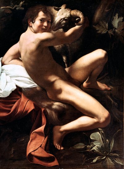 Saint John the Baptist in the Desert by Michelangelo Merisi da Caravaggio