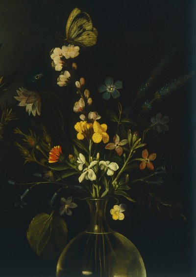 Still life with flowers and fruit by Michelangelo Merisi da Caravaggio