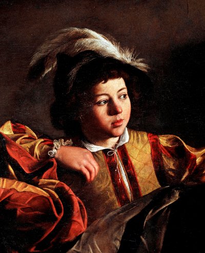 The Calling of St Matthew (detail) by Michelangelo Merisi da Caravaggio