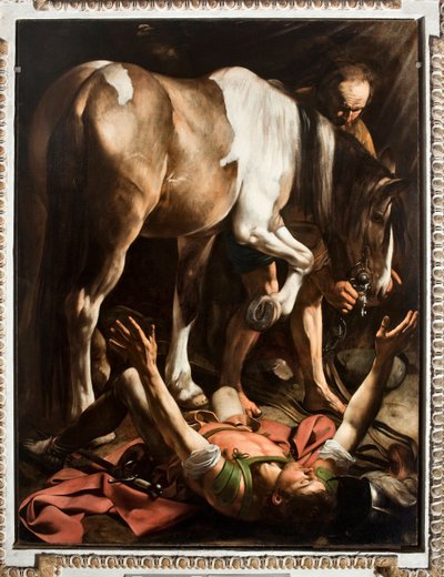 The Conversion of St. Paul, c.1601 by Michelangelo Merisi da Caravaggio