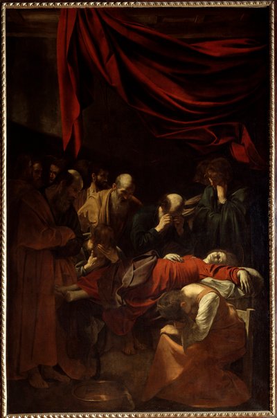 The Death of the Virgin by Michelangelo Merisi da Caravaggio