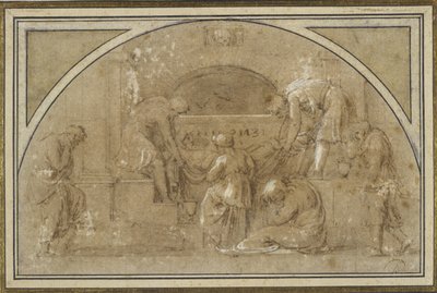 The Entombment by Michelangelo Merisi da Caravaggio