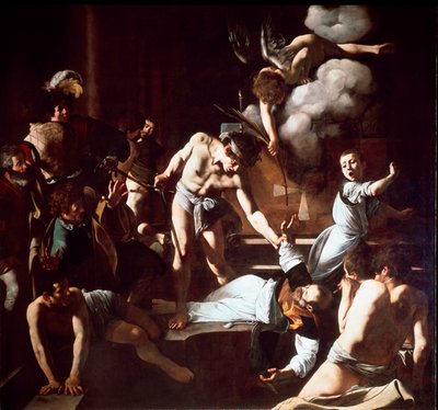 The Martyrdom of St. Matthew by Michelangelo Merisi da Caravaggio