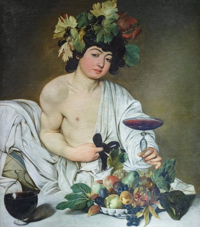 The Young Bacchus, c.1596 by Michelangelo Merisi da Caravaggio
