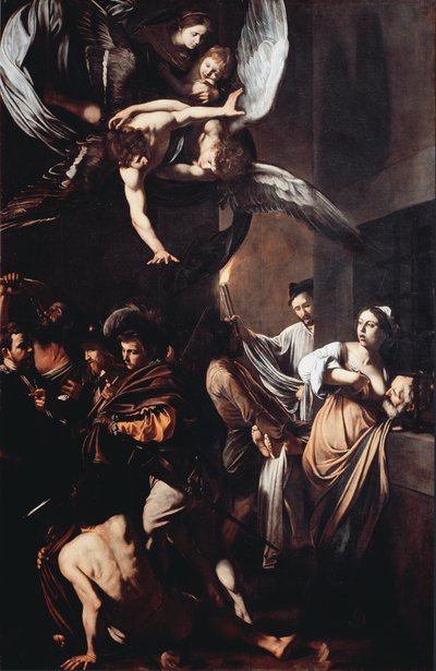 The seven works of misericorde (Sette opere di misericordia) by Michelangelo Merisi da Caravaggio