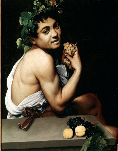 The young Bacchus (Bacchino) ill by Michelangelo Merisi da Caravaggio