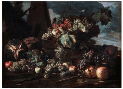 Still Life with Grapes by Michelangelo Pace del Campidoglio