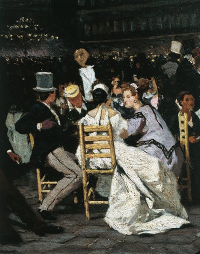 A Cafe in Piazza San Marco, by Michele Cammarano by Michele Cammarano
