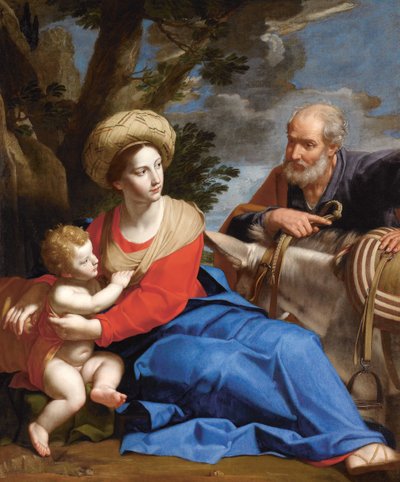 The Rest on the Flight into Egypt, c. 1640 by Michele Desubleo