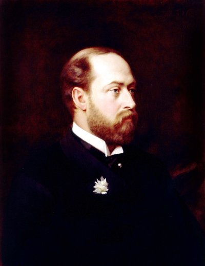 Edward VII King of England by Michele Gordigiani