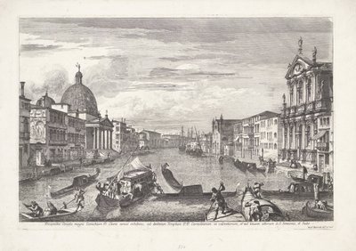 Canal Grande in Venice by Michele Marieschi