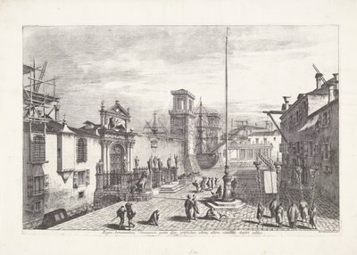Porta Magna of the Venetian Arsenal by Michele Marieschi