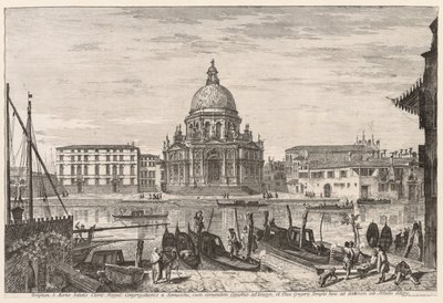 Views of Venice: S. M. Della Salute by Michele Marieschi