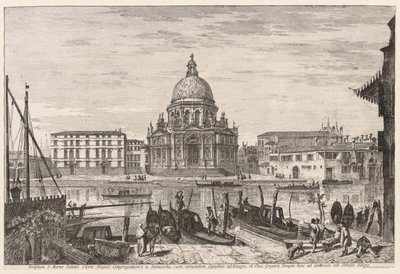 Views of Venice: S. M. Della Salute by Michele Marieschi