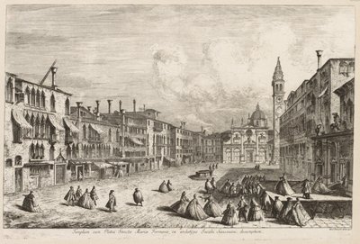 Views of Venice: S. Maria Formosa by Michele Marieschi