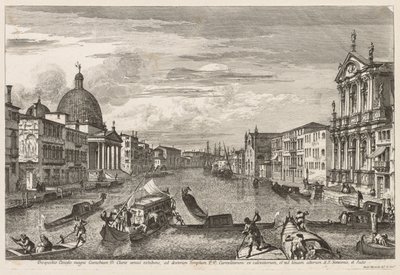 Views of Venice: Santa Chiara by Michele Marieschi