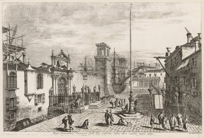 Views of Venice: The Gates of the Arsenal by Michele Marieschi