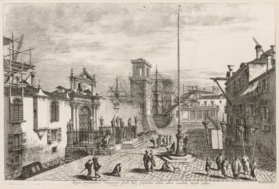 Views of Venice: The Gates of the Arsenal, 1741 by Michele Marieschi