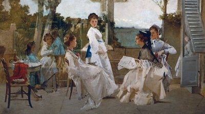 Under Pergola by Michele Tedesco