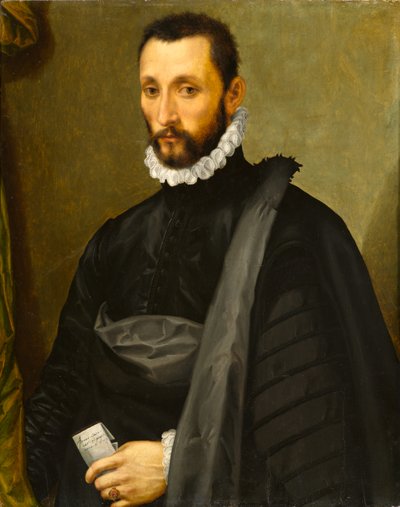 Portrait of a Gentleman, 1575 by Michele di Ridolfo Tosini