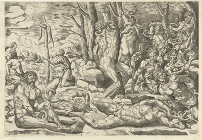 The Adoration of the Bronze Serpent by Michiel Coxie (I) (attributed to)