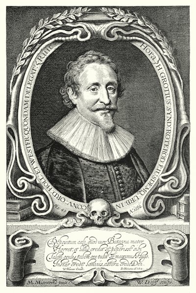 Hugo Grotius, Dutch Jurist, Theologian, Philosopher and Author by Michiel Jansz. van (after) Miereveld