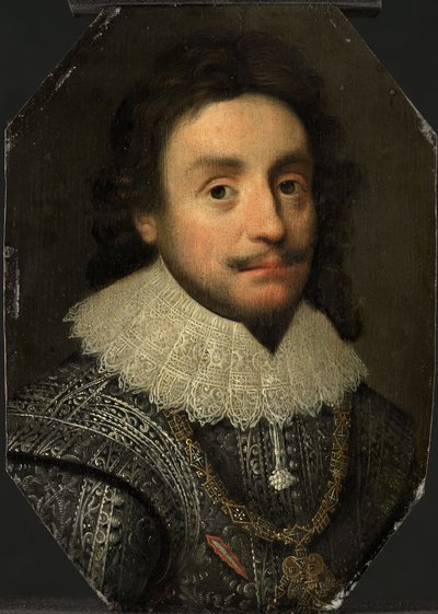 Portrait of Frederick V by Michiel Jansz. van (after) Miereveld