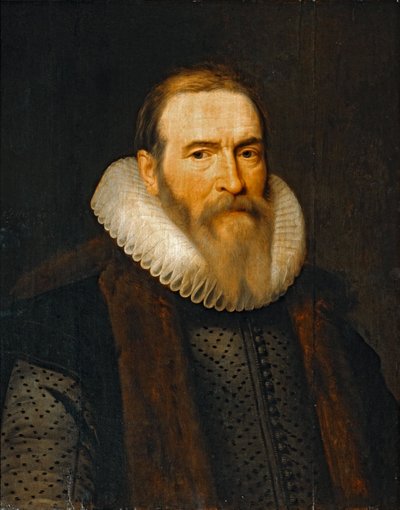 Jan van Oldenbarneveld, 1617 by Michiel Jansz. van (attr. to) Mierevelt