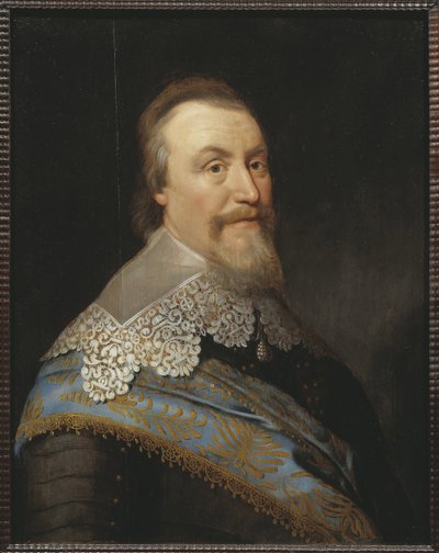 Portrait of Count Axel Oxenstierna by Michiel Jansz. van (studio of) Miereveld