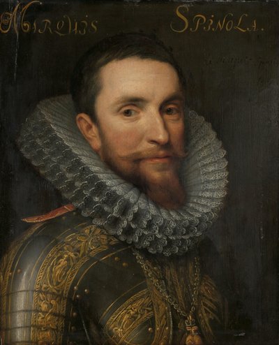 Portrait of Ambrogio Spinola by Michiel Jansz van Mierevelt (workshop of)