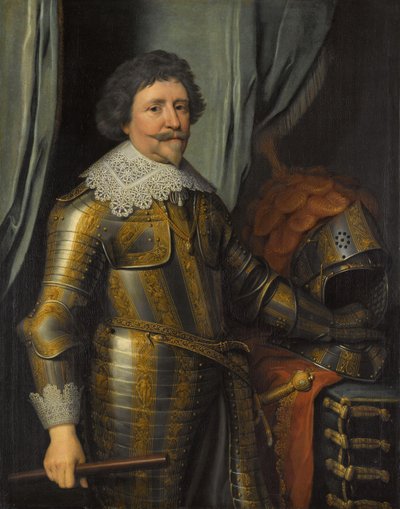 Portrait of Frederik Hendrik (1584-1647), Prince of Orange by Michiel Jansz van Mierevelt (workshop of)