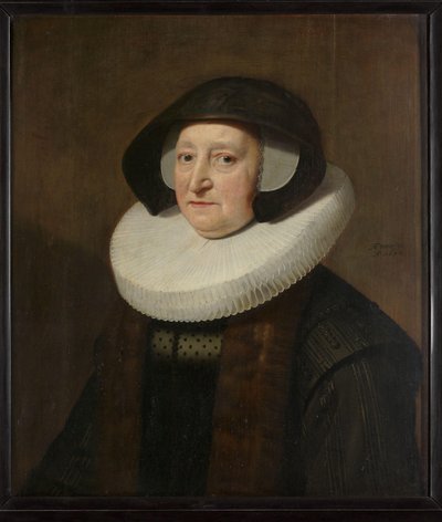 Portrait of Maria Petitpas by Michiel Jansz van Mierevelt (workshop of)