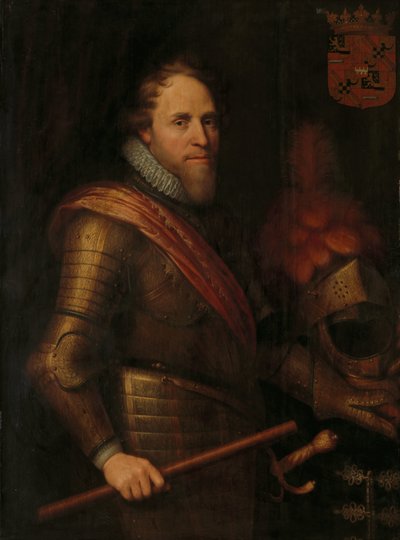 Portrait of Maurits (1567-1625), Prince of Orange by Michiel Jansz van Mierevelt (workshop of)